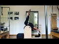 Pilates Apparatus - Pilates Ladder Barrel : Scissors - Extension Training