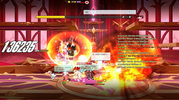 [Elsword KR/엘소드] 레이지 하츠, 코드: 사리엘 엘리아노드 수련장 2인 플레이  Rage Hearts, Code : Sariel 14-2 Hell mode play