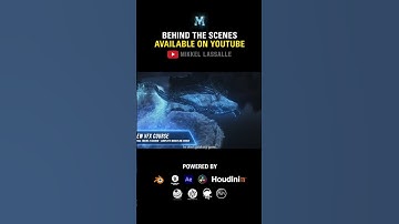 Unreal Engine 5 Houdini FX Behind The Scenes OUT NOW 😍🚀🍿💥 #unrealengine #ue5 #vfx #shorts #edit