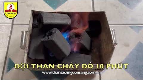 Than ép không khói, làm từ mùn cưa và gáo dừa