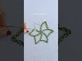 Exclusive new embroidery design supper ideas so elegant #shortsvideo #handembroidery #sewing