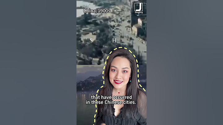 Incredible changes in Chinese cities in the past 100 years