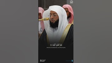 ﴿وَهُوَ الْغَفُورُ الْوَدُودُ﴾ تلاوة بديعة تفوق الوصف للشيخ #بدر_التركي 🕋🤍..