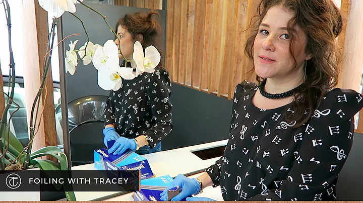 Tracey Cunningham shares her foiling technique