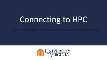Connecting to HPC
