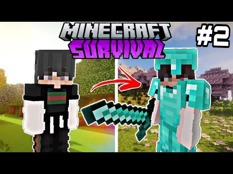 FINALLY I MAKE FULLY DIAMOND ARMOUR IN MINECRAFT SURVIVAL SERIES PART ...