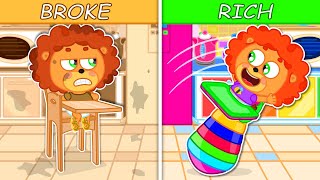 Liam Family USA | High Chair or RolyPoly Chair for Babies | Family Kids Cartoons