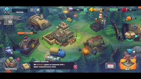 Guns Up Mobile Level 25, Command Center level 5, Outpost Level 5 feat. Anti Tank Gun & Missile Trap