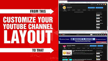 How To MODIFY YOUTUBE CHANNEL LAYOUT - The Small Youtuber