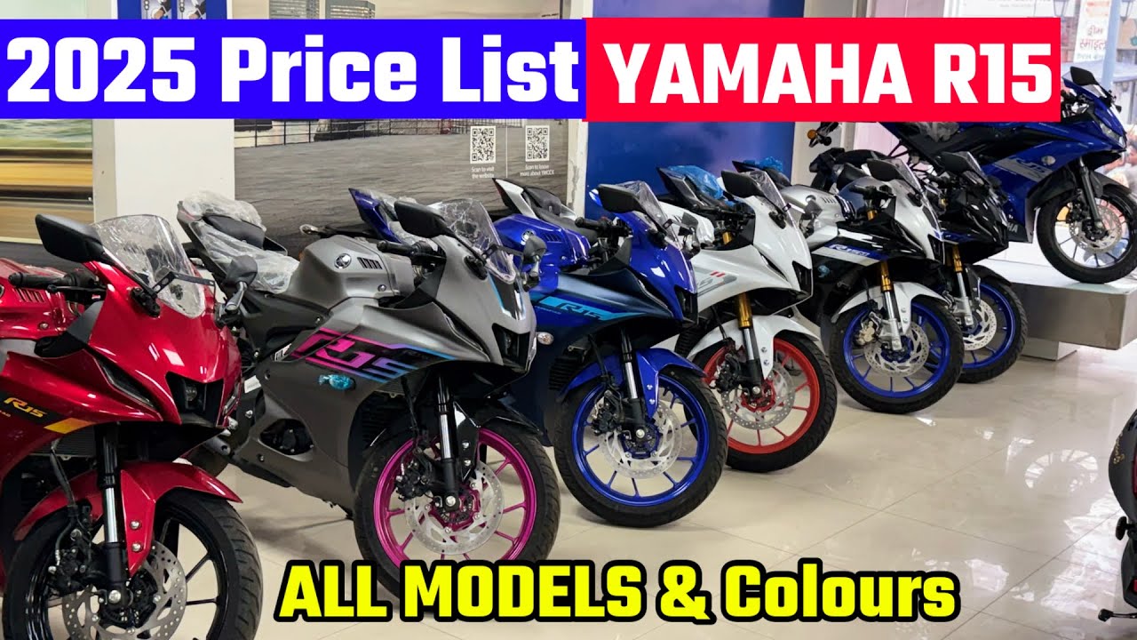 Yamaha R15 All Models & Colors 2025 | Latest Prices & Full WalkAround