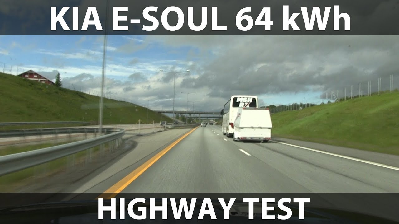 Kia e Soul highway test