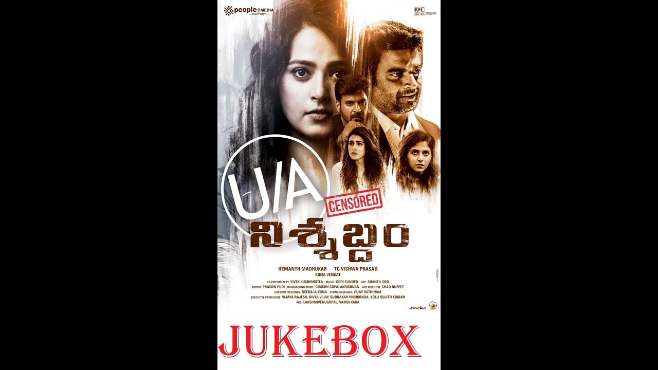 NISHABDHAM MOVIE JUKEBOX || GOOD SONGS || MOVIE RELEASING 02-10-2020