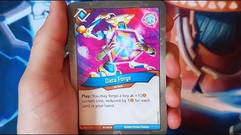 Unsealing a WORLDS COLLIDE keyforge deck!