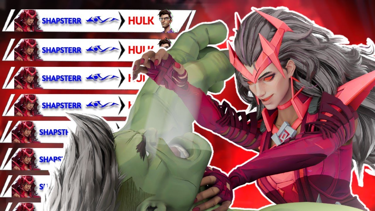 Shapsterr |  My Scarlet Witch Made Hulk Ragequit