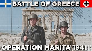 معركة اليونان - عملية ماريتا 1941 - هجوم الألمان وثائقي screenshot 4