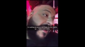 DJ Khaled UPSET After Being Booed Off Stage During EDC 2017