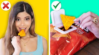 I tried DIY Food Hacks for a GENIUS