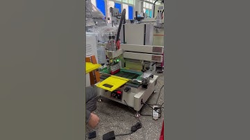 Warning sign screen printing machine, sign screen printing machine丝印机，移印机，丝网印刷机厂家直销