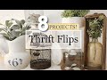Thrift Flips • Painting Techniques • DIY Upcycling Thrifted Home Decor • Trash to Treasure