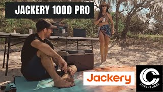 We test out the Jackery 1000 Pro at Bribie Island