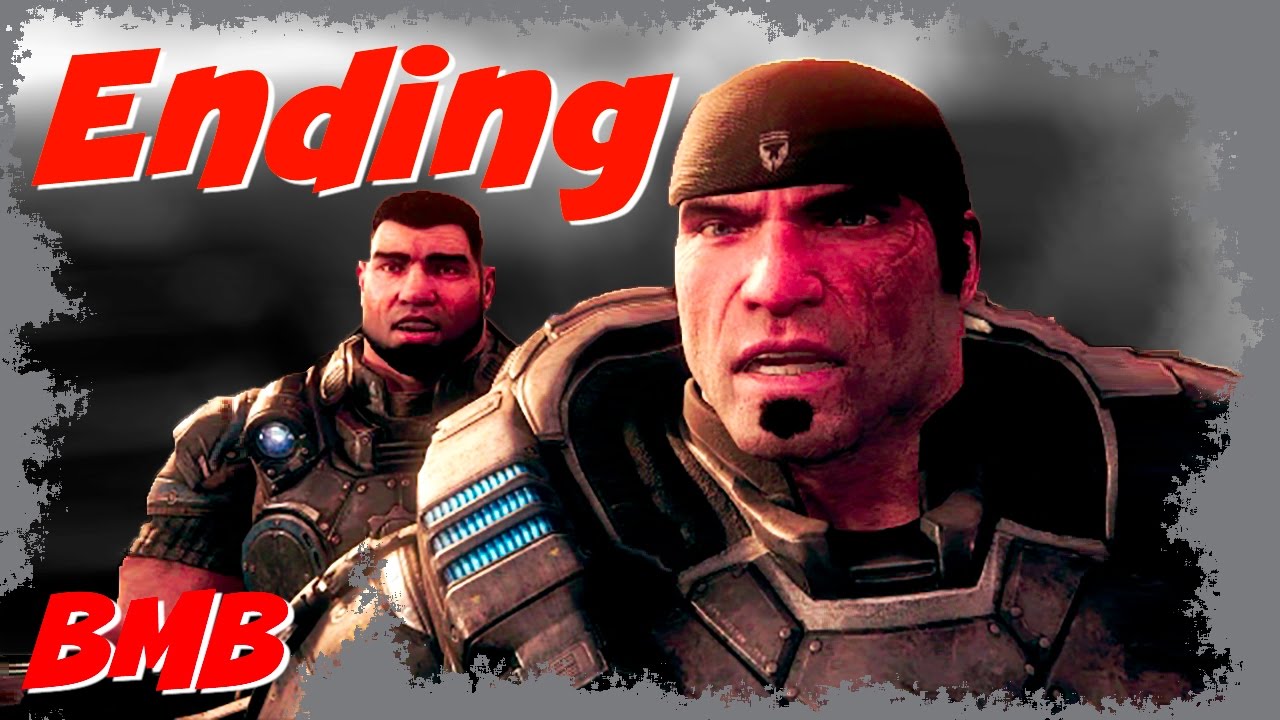 Gears of War 2 Ending Cutscene & Adam Fenix Ending / Gears 2 Ending