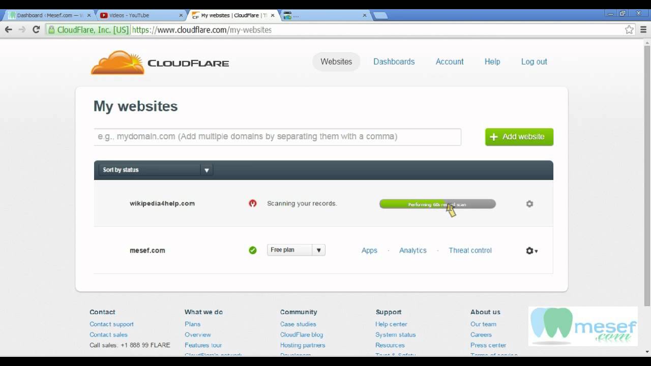 How To Setup Your Domain To Cloudflare - YouTube