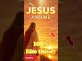 JESUS AND ME 🙏 Even When I Feel Alone nicho)#Jesus #Faith #Christian #God #Prayer #Worship
