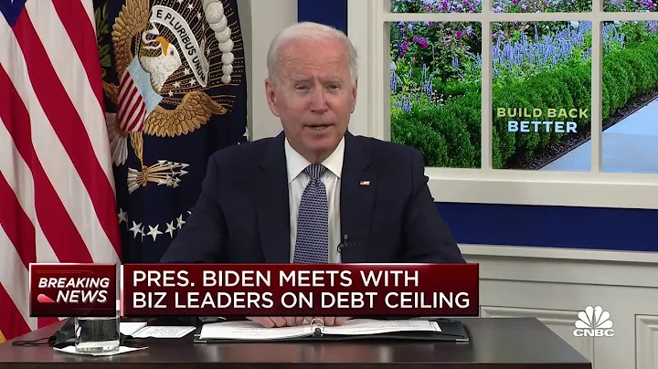 President Joe Biden addresses the debt ceiling