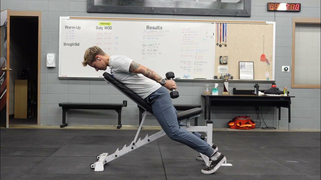 Chest Supported Triceps Kickback I Steinbock Strong YouTube