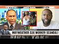 Stephen A. ERUPTS On Floyd Mayweather After $1M Child Support For S3X Worker Scandal