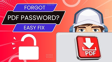Forgot PDF Password? How to Remove it Online