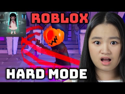 CAN I SURVIVE ROBLOX GHOST AT THE DOOR? (HARD MODE)