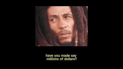 Thumbnail of Bob Marley: Being a rich man isn’t about money. It’s about life and love. #motivation #reinvention