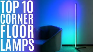 Top 10: Best RGB Corner Floor Lamps of 2021 / Dimmable Modern LED Floor Lamp / Standing Lamp