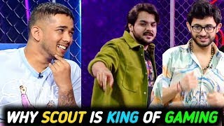 @ashish chanchlani vines and @CarryMinati  on why Scout is King in Playground|| #s8ul #scout