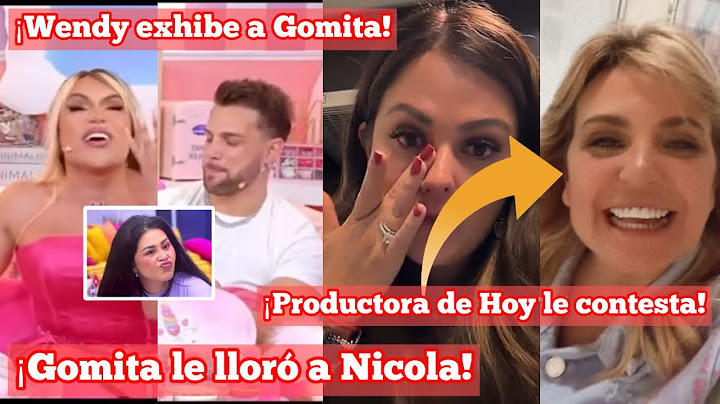 ¡Wendy confiesa que Gomita le lloró a Nicola! | ¡Productora de Hoy responde a Mariana! #lcdlfmx2