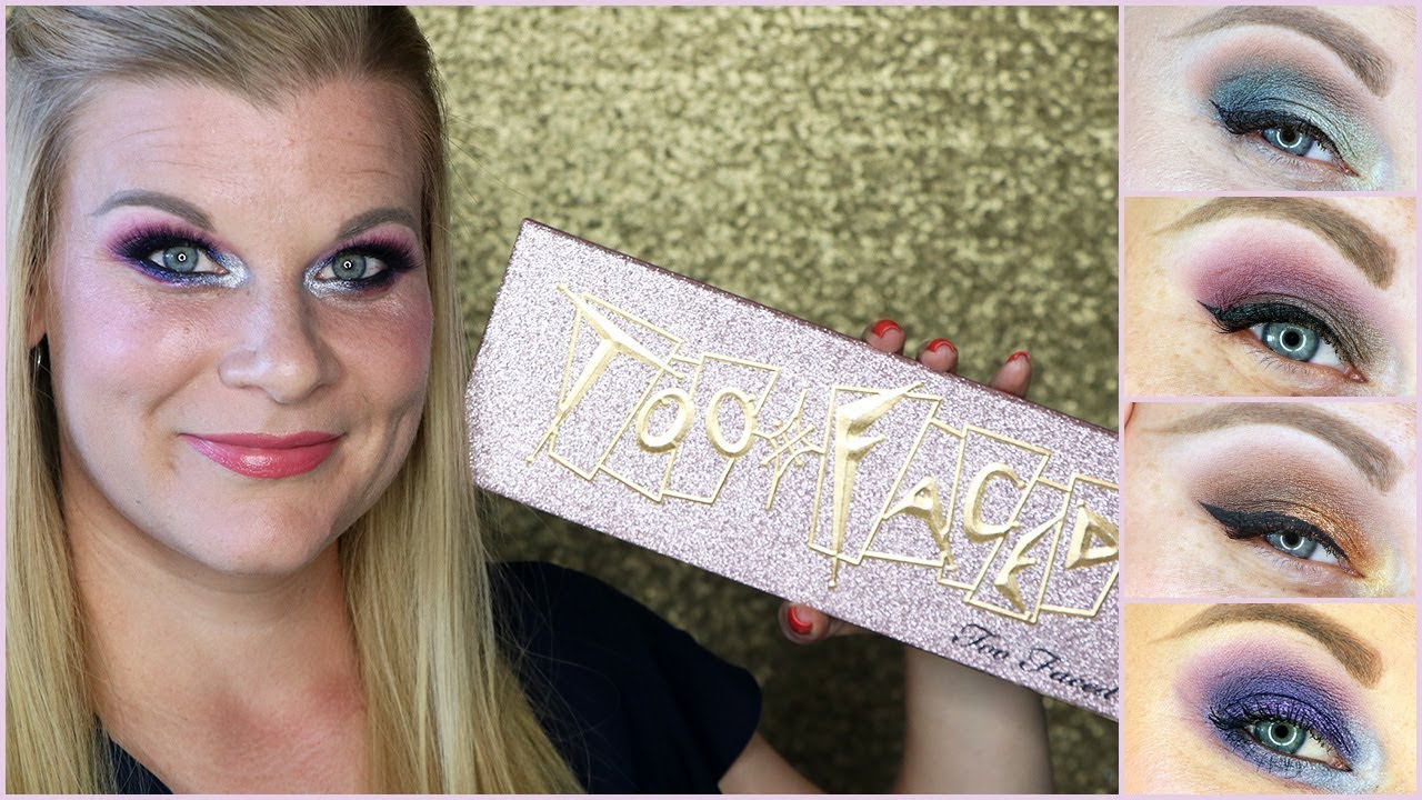 Too Faced Then & Now 20th Anniversary Palette - Review, Swatches & 5 Looks | Makeup Your Mind