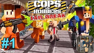 PRISON BREAK | COPS VS ROBBERS JAILBREAK GAMEPLAY #1 screenshot 2