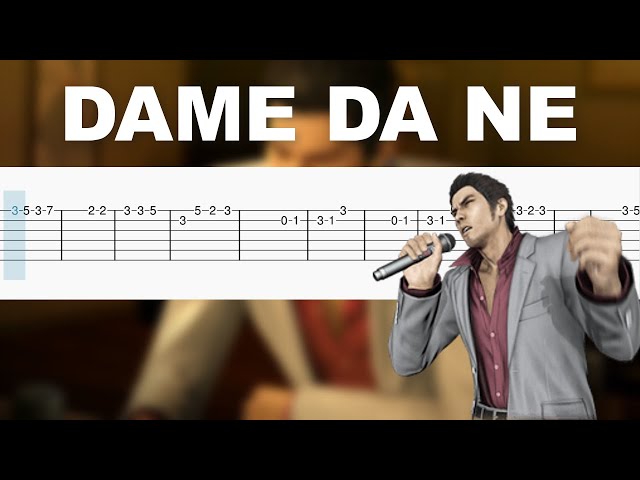 Baka Mitai (Dame Da Ne) (Guitar Tutorial) 