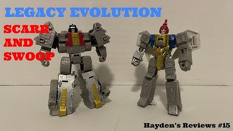 Legacy Evolution Dinobot Scarr and Swoop Review - Hayden