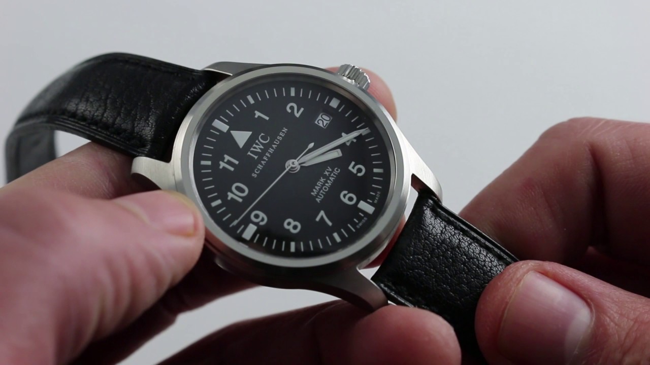 IWC Pilots' Watch Mark XV 3253-01Luxury 