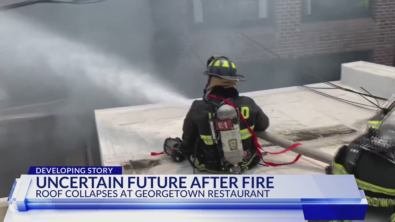 Future of Georgetown restaurant uncertain after two alarm fire - YouTube