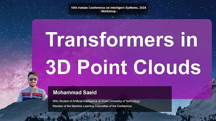 Transformers in 3D point clouds