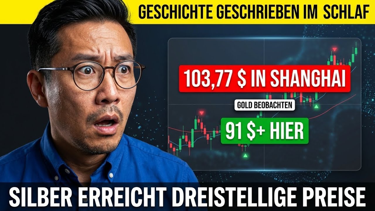 100 $ JE UNZE: Warum Mächte Silber explodieren lassen — Gold ab dem Morgen genau beobachten