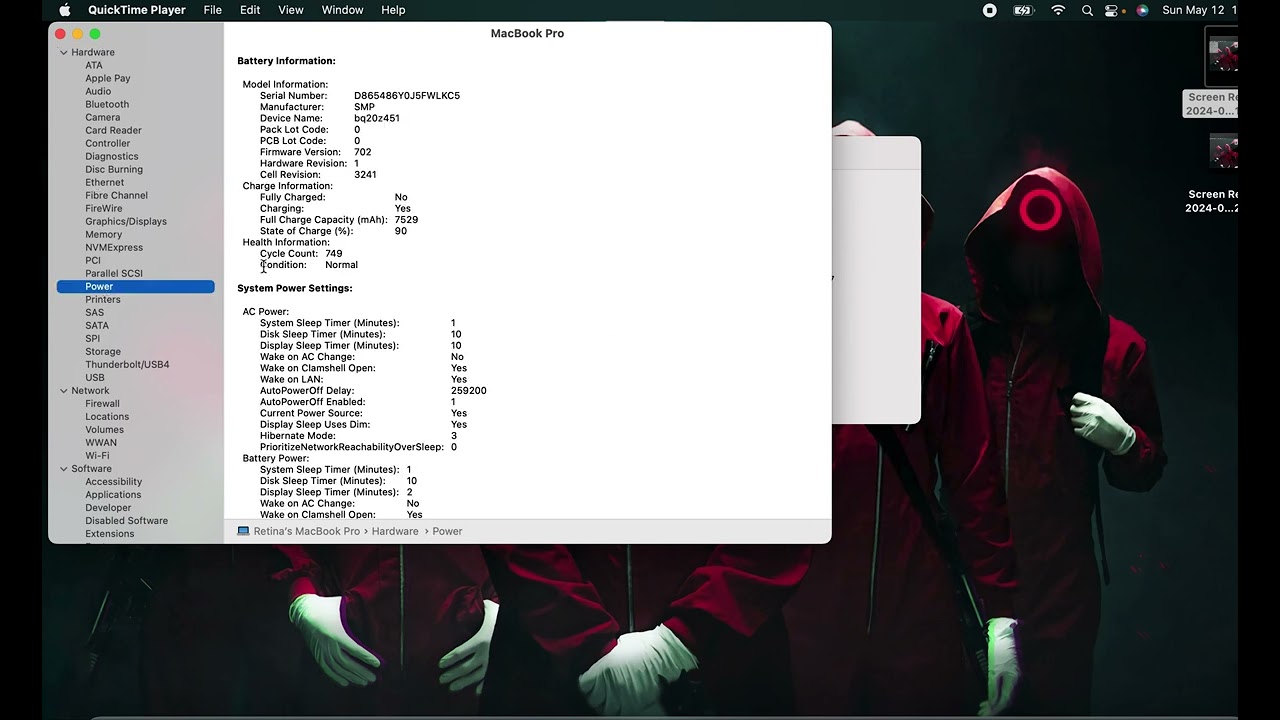 HOW TO CHECK BATTERY CYCLE COUNT ON MAC