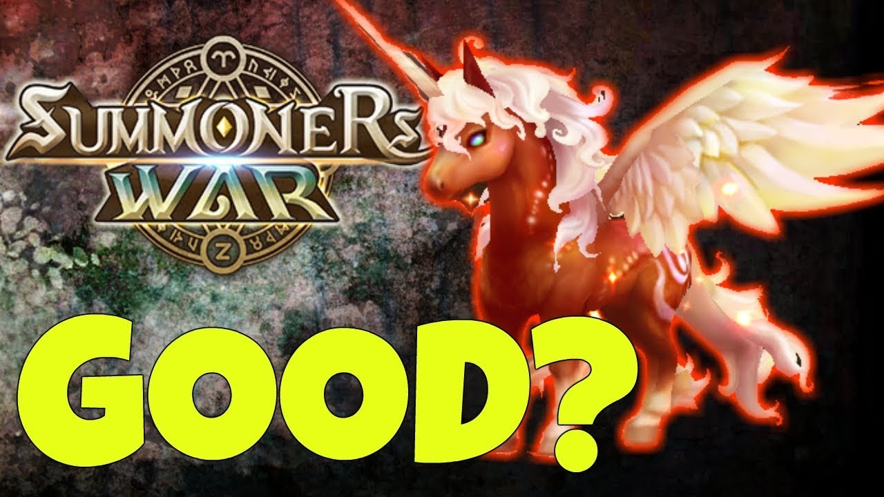 SUMMONERS WAR: Helena the Fire Unicorn