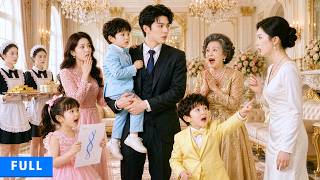 She Returned as a Billionaire CEO—Unaware the Cold CEO Was the Father of Her 3 Kids!#drama#ceo