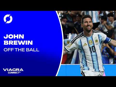 JOHN BREWIN: "The World Cup has ARRIVED!" | Messi Hattrick | Flag flying | OTB