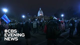 America marks unprecedented day in politics after rioters swarm Capitol