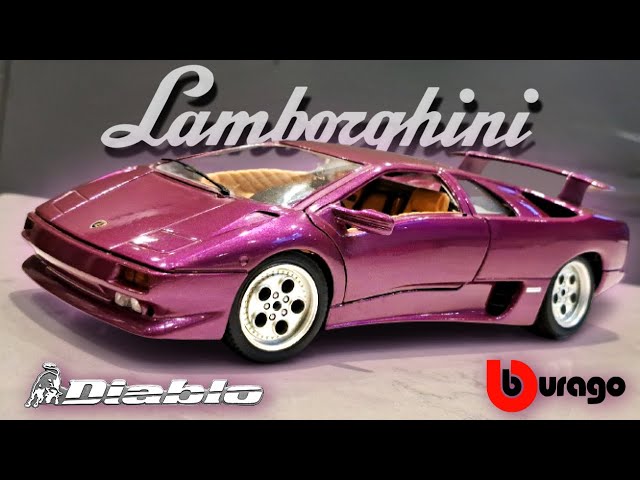 Bburago Lamborghini Diablo 1:18 | Extremely Rare Find - YouTube